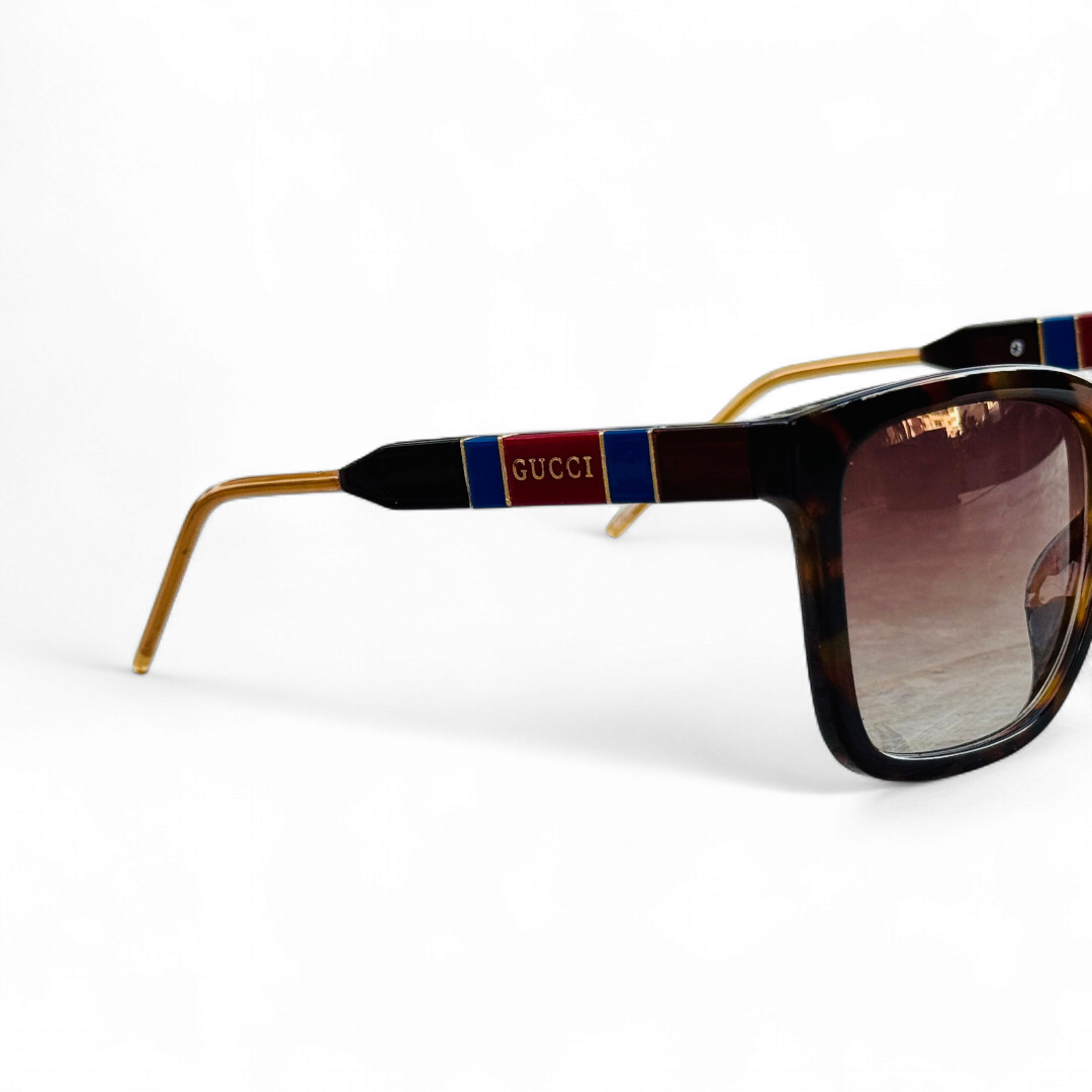 Gucci – 0599 – 56 – Tortoise – Acetate – Sunglasses – Ladies