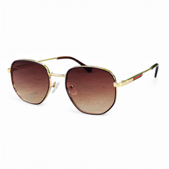 Gucci – 5580 – 56 – Golden Brown – Metal – Sunglasses – Unisex