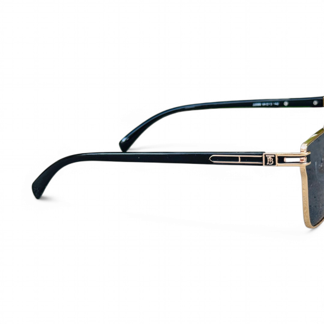 Burberry – 22088 – 64 – Golden Black – Acetate – Sunglasses – Unisex