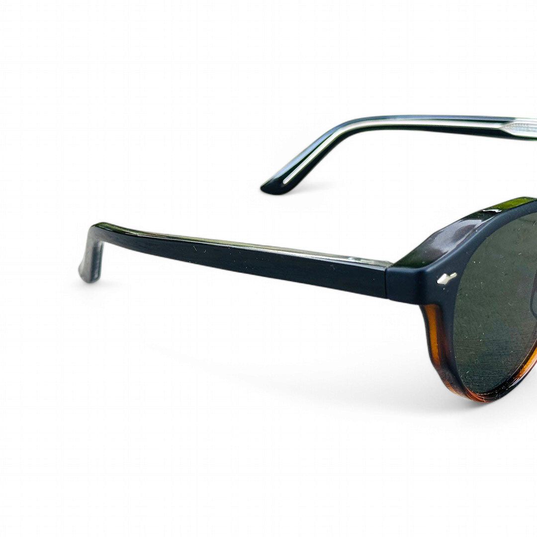 Gentle Monster – 2221 – Black Tortoise Green – Acetate – Oval – Sunglasses - Unisex