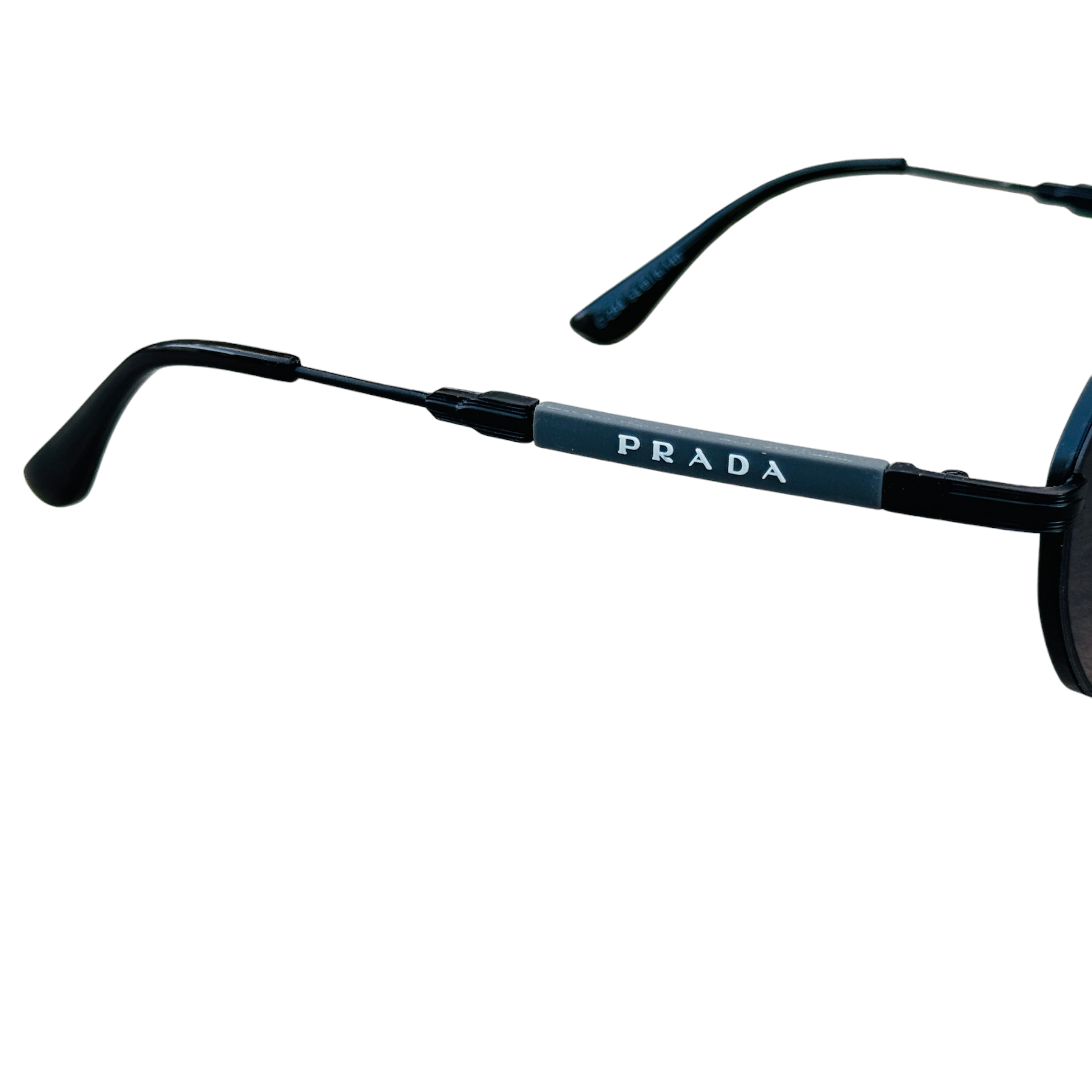 Prada – 284 – 54 – Black Gradient – Metal – Sunglasses – Unisex