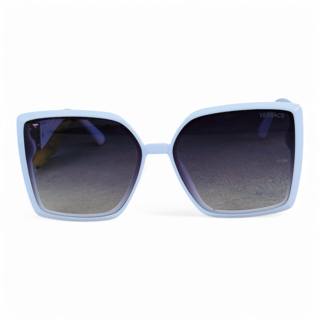 Versace – 6939 – 58 – White Mercury – Acetate - Sunglasses – Ladies
