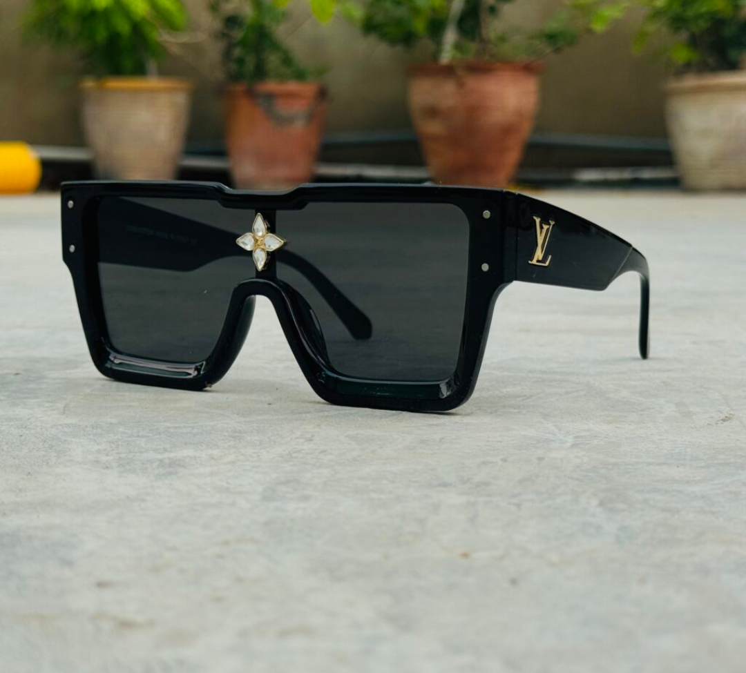 Louis Vuitton – 1578 - 99 – Black – Acetate - Sunglasses – Unisex