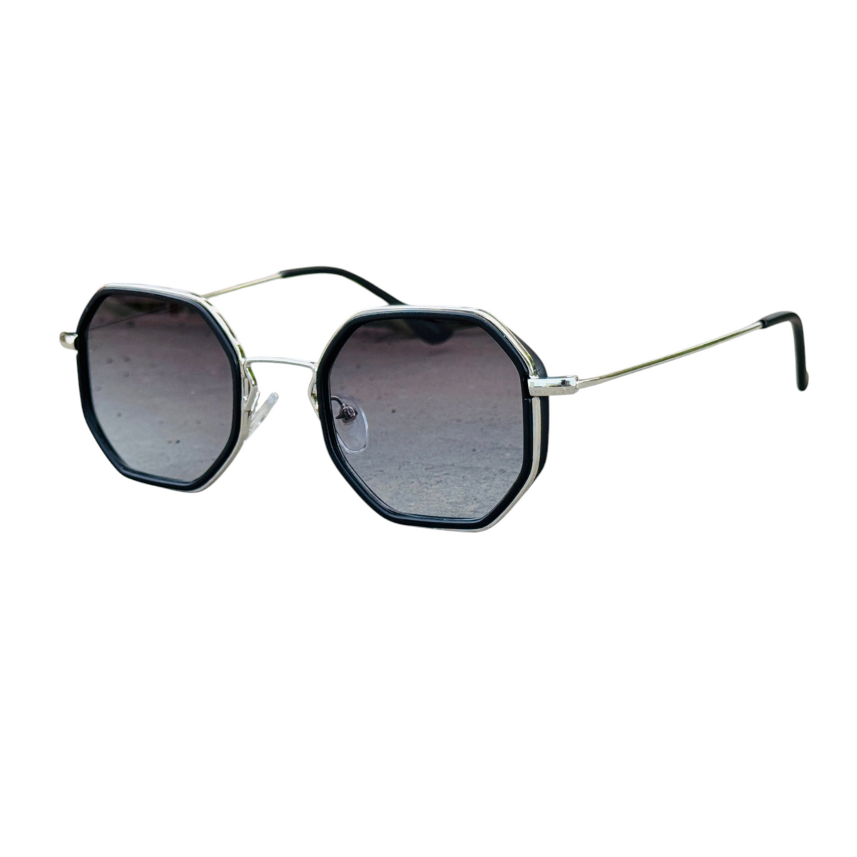 Police – 19106 – 58 – Silver Blue Gradient – Metal – Sunglasses – Unisex