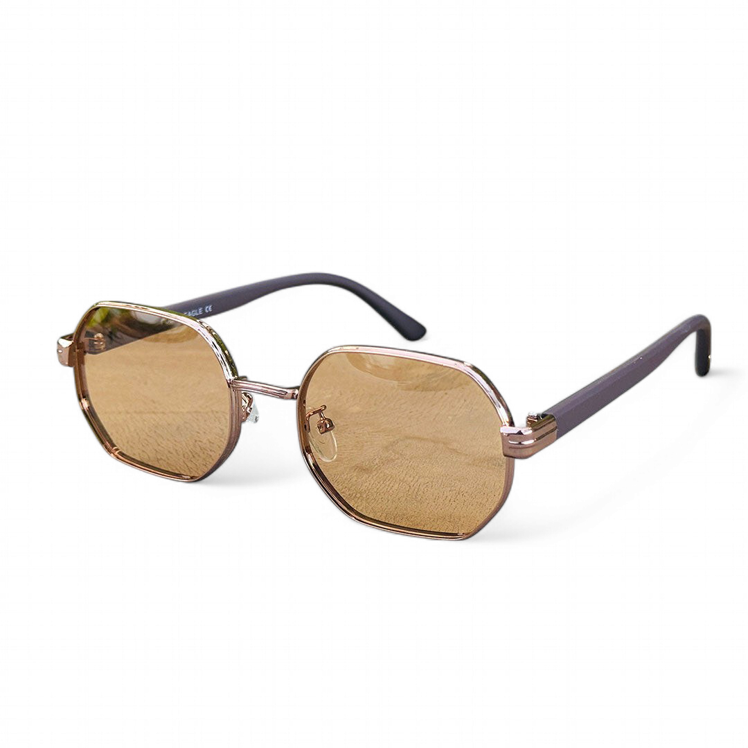 Police – 066114 – 58 – Brown – Metal – Sunglasses – Unisex