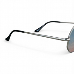 Rayban – 1972 – 55 – Silver Multi – Metal – Sunglasses – Women