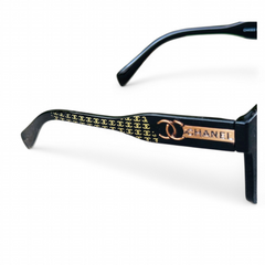 Chanel –4303 – 52 – Black – Acetate – Sunglasses – Ladies