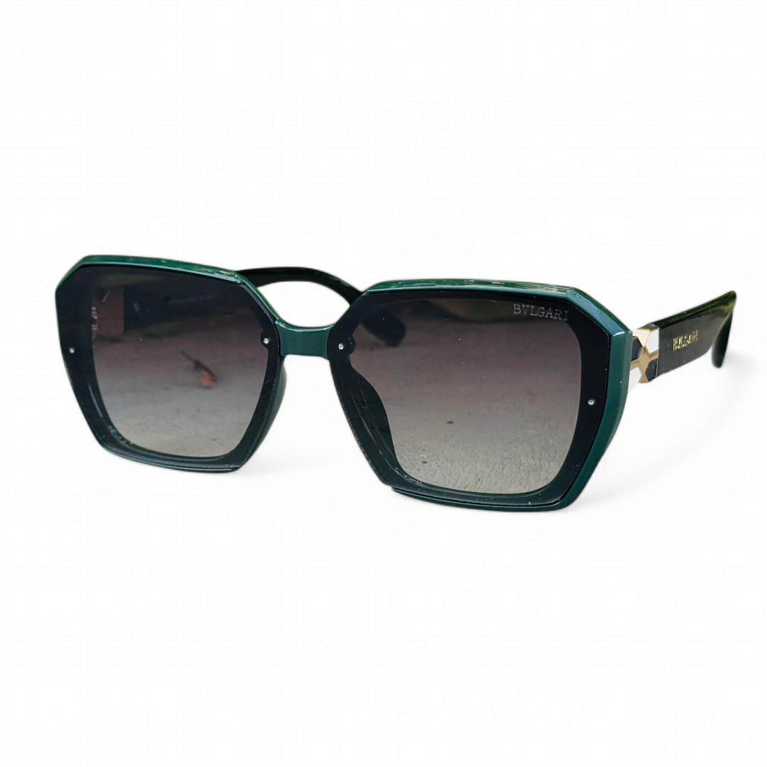 Bvlgari – 22306 - 63 – Black Green – Acetate - Sunglasses – Ladies