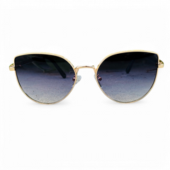 Dior – 8101 – 58 – Golden Black Gradient – Metal – Sunglasses – Ladies