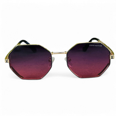 Louis Vuitton – 1938 – 57 – Golden Pink – Metal – Sunglasses – Ladies