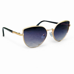 Dior – 8101 – 58 – Golden Black Gradient – Metal – Sunglasses – Ladies