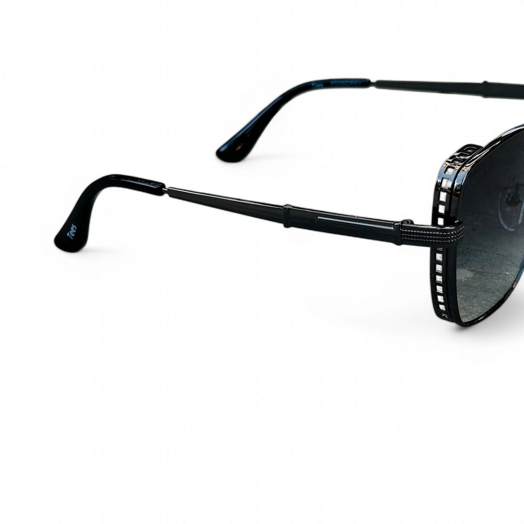Tees – 2058 – 53 – Green – Metal – Sunglasses – Ladies