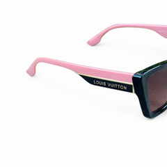 Louis Vuitton – 9002 – 53 – Pink – Acetate – Metal -  Sunglasses – Ladies