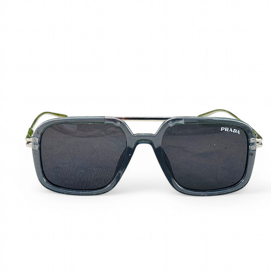 Prada – 8864 – Grey – Acetate – Metal – Double Bridge – Sunglasses