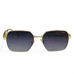 Prada – 19381 – 54 – Golden Black Gradient – Metal – Sunglasses – Ladies