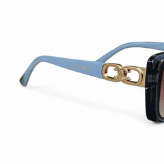 Chanel – 9035 – 50 – Grey – Acetate – Sunglasses – Ladies