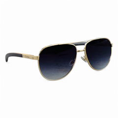 Cartier – 23051 – 59 – Golden Black – Metal – Sunglasses – Unisex
