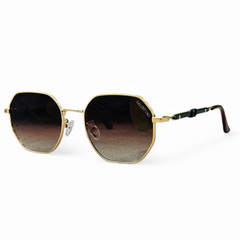 Valentino – 18130 – 58 – Golden Brown – Metal – Sunglasses – Unisex