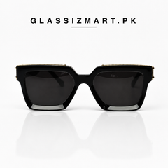 Louis Vuitton – Millionaire – 58 - Black – Acetate  – Sunglasses - Unisex