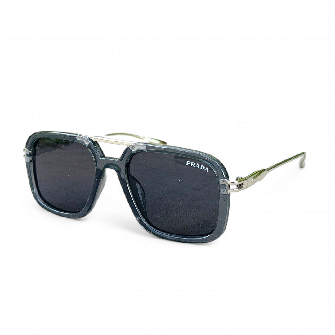 Prada – 8864 – Grey – Acetate – Metal – Double Bridge – Sunglasses