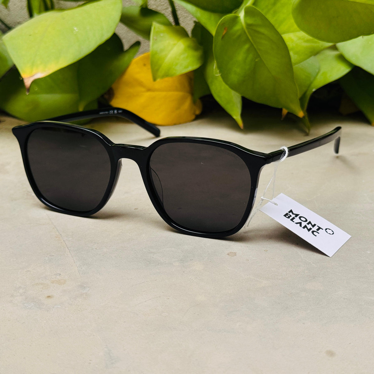 Mont Blanc – 0420 – 55 – Black – Acetate - Sunglasses – Unisex - Premium