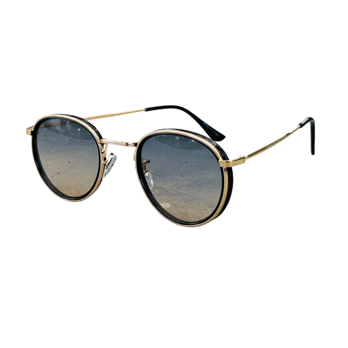 Police – 19300 – 58 – Golden Multi – Metal – Sunglasses – Unisex