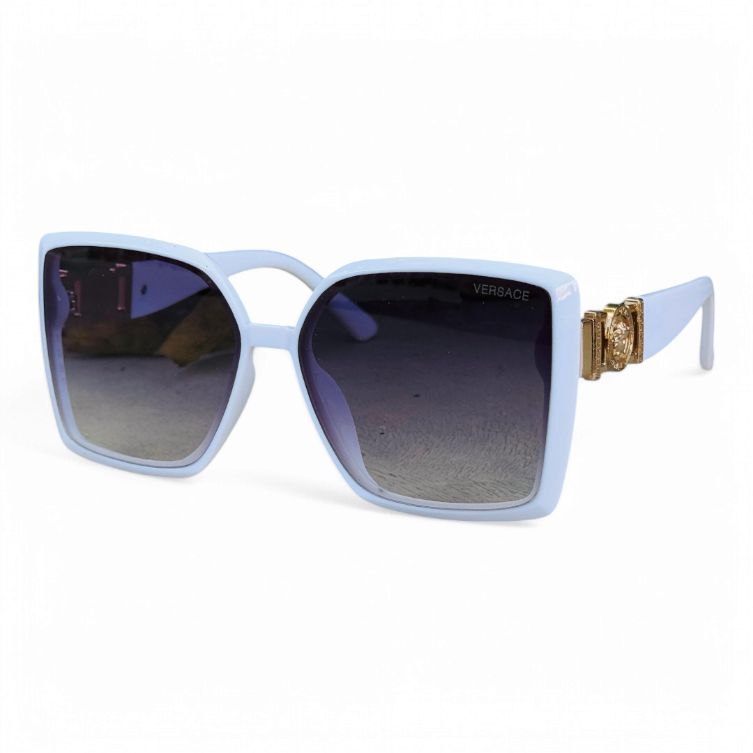 Versace – 6939 – 58 – White Mercury – Acetate - Sunglasses – Ladies