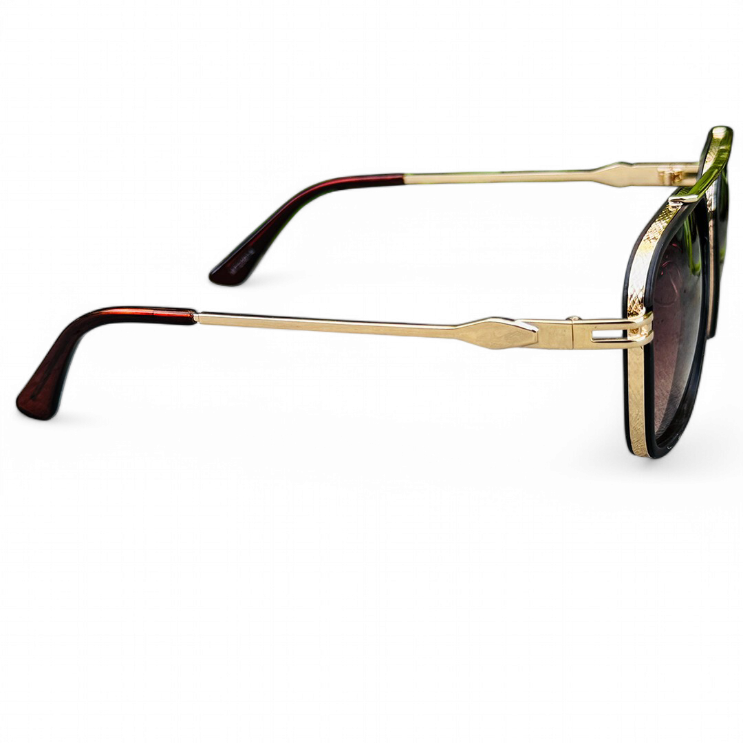 Dita – 3312 – 58 – Golden Brown – Metal – Sunglasses – Unisex