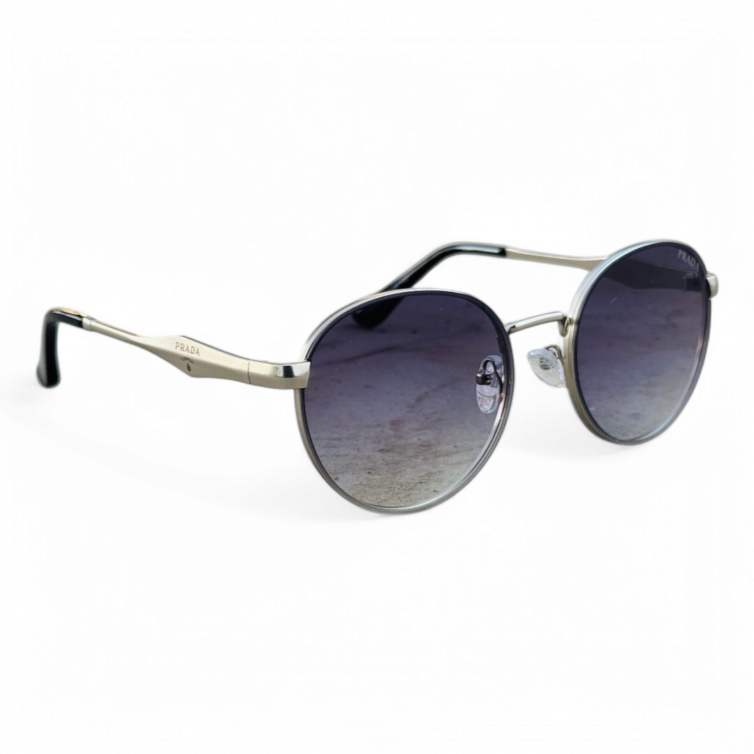 Prada – 364 - 54 – Silver Black Gradient – Metal – Sunglasses