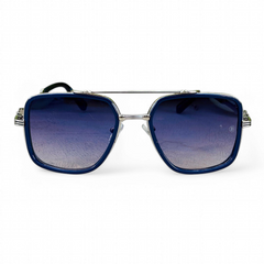 Dita – 3312 – 58 – Silver Blue – Metal – Sunglasses – Unisex
