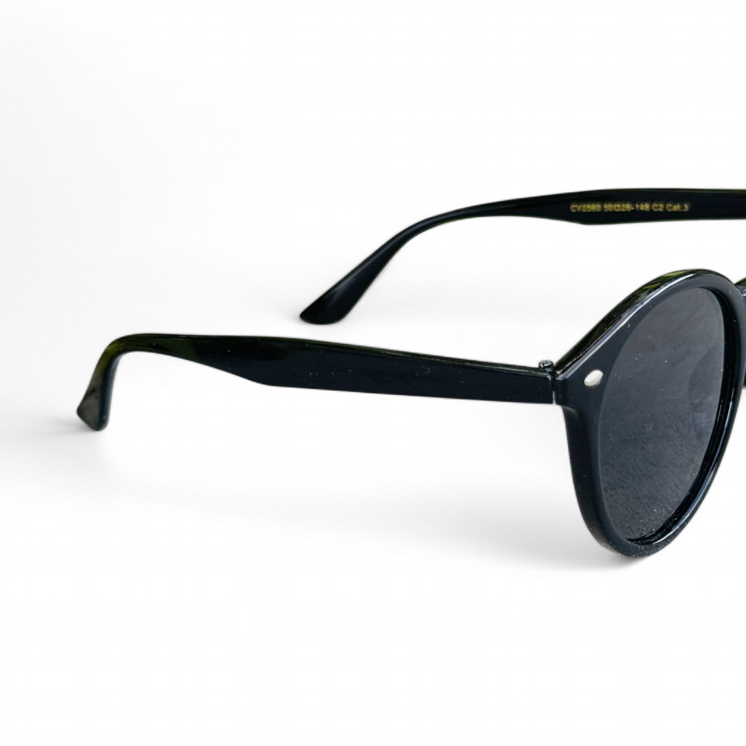 Sojos – 2560 - 50 – Black – Acetate - Sunglasses – Unisex