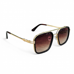 Dita – 3312 – 58 – Golden Brown – Metal – Sunglasses – Unisex