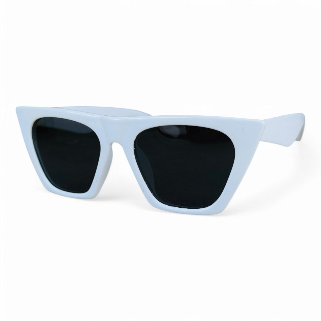 Sojos – 2115 - 54 – White Black – Acetate - Sunglasses – Ladies
