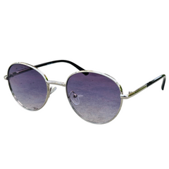 Police – 2067 – 55 – Silver Black Gradient – Metal – Sunglasses – Unisex