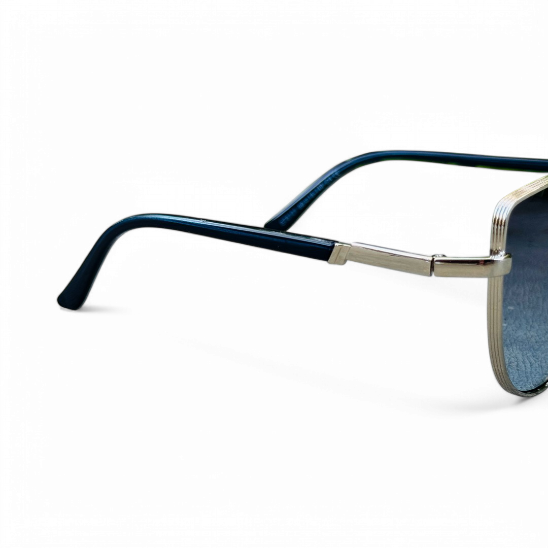 Dior – 8101 – 58 – Silver Blue – Metal – Sunglasses – Ladies
