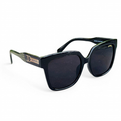 Chanel –4303 – 52 – Black – Acetate – Sunglasses – Ladies