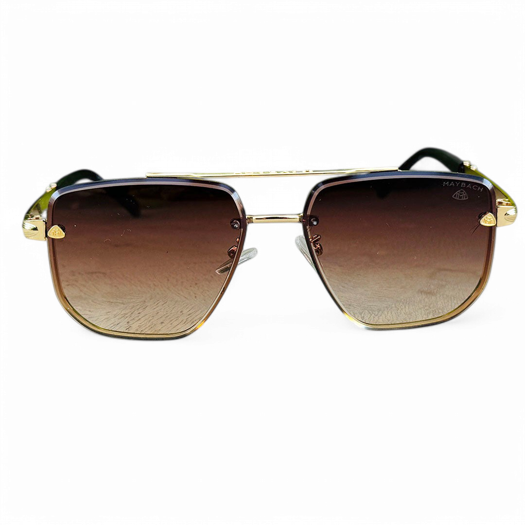 Maybach – 011 – 56 – Golden Brown – Metal – Sunglasses – Unisex