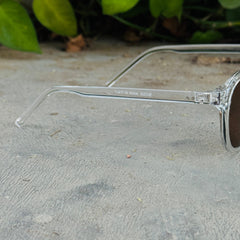Boss – 003 – 56 – Transparent Brown – Acetate – Sunglasses – Unisex