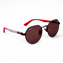 Rayban – 0303 – 56 – Red – Acetate – Sunglasses – Unisex