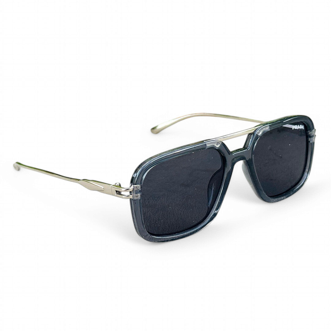 Prada – 8864 – Grey – Acetate – Metal – Double Bridge – Sunglasses