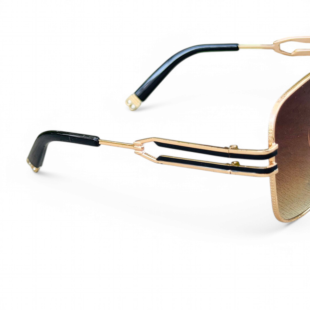 Maybach – 011 – 60 – Golden Brown – Metal – Sunglasses – Unisex