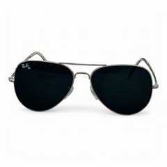 Rayban – 3026 – 62 – Silver Black – Metal – Sunglasses – Unisex