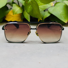 Dita – Mach 6 - 64 –  Black Brown - Metal - Sunglasses – Unisex - Premium