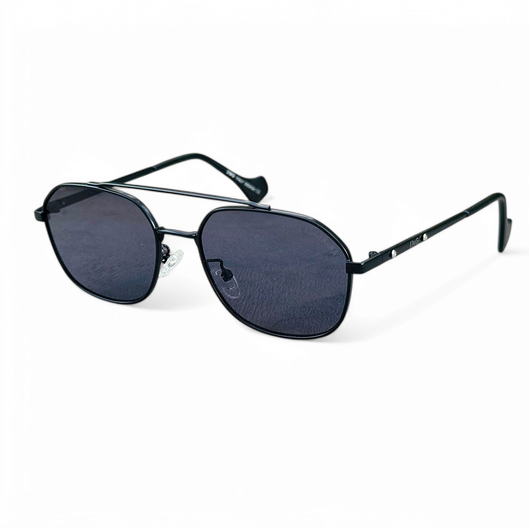 Dolce & Gabbana – 2A81 – 55 – Black – Metal – Sunglasses – Unisex