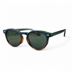 Gentle Monster – 2221 – Black Tortoise Green – Acetate – Oval – Sunglasses - Unisex
