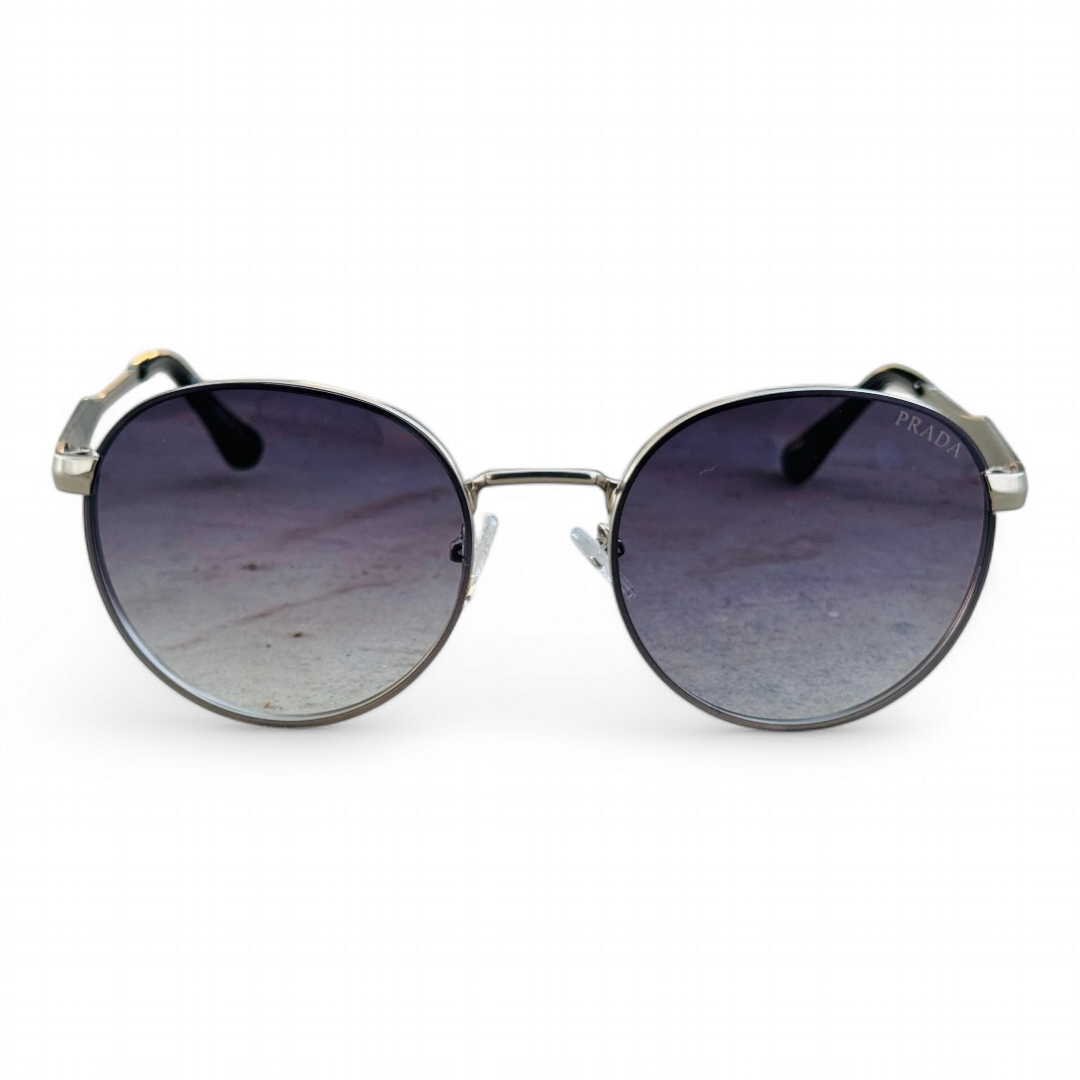 Prada – 364 - 54 – Silver Black Gradient – Metal – Sunglasses