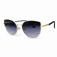 Dior – 8101 – 58 – Golden Black Gradient – Metal – Sunglasses – Ladies