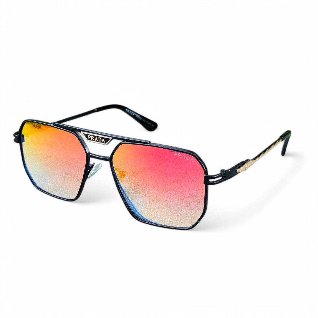 Prada – 19409 - 55 – Black Mercury – Metal – Sunglasses