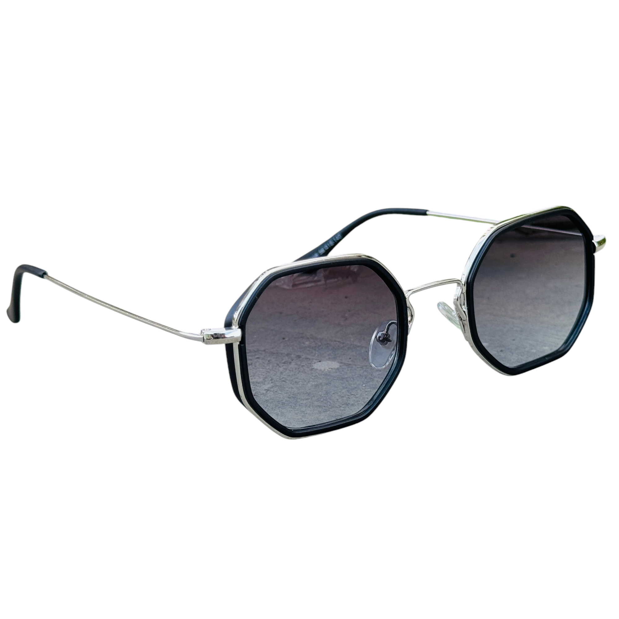 Police – 19106 – 58 – Silver Blue Gradient – Metal – Sunglasses – Unisex