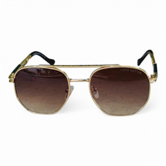 Louis Vuitton – 9092 – 55 – Golden – Metal - Sunglasses – Unisex